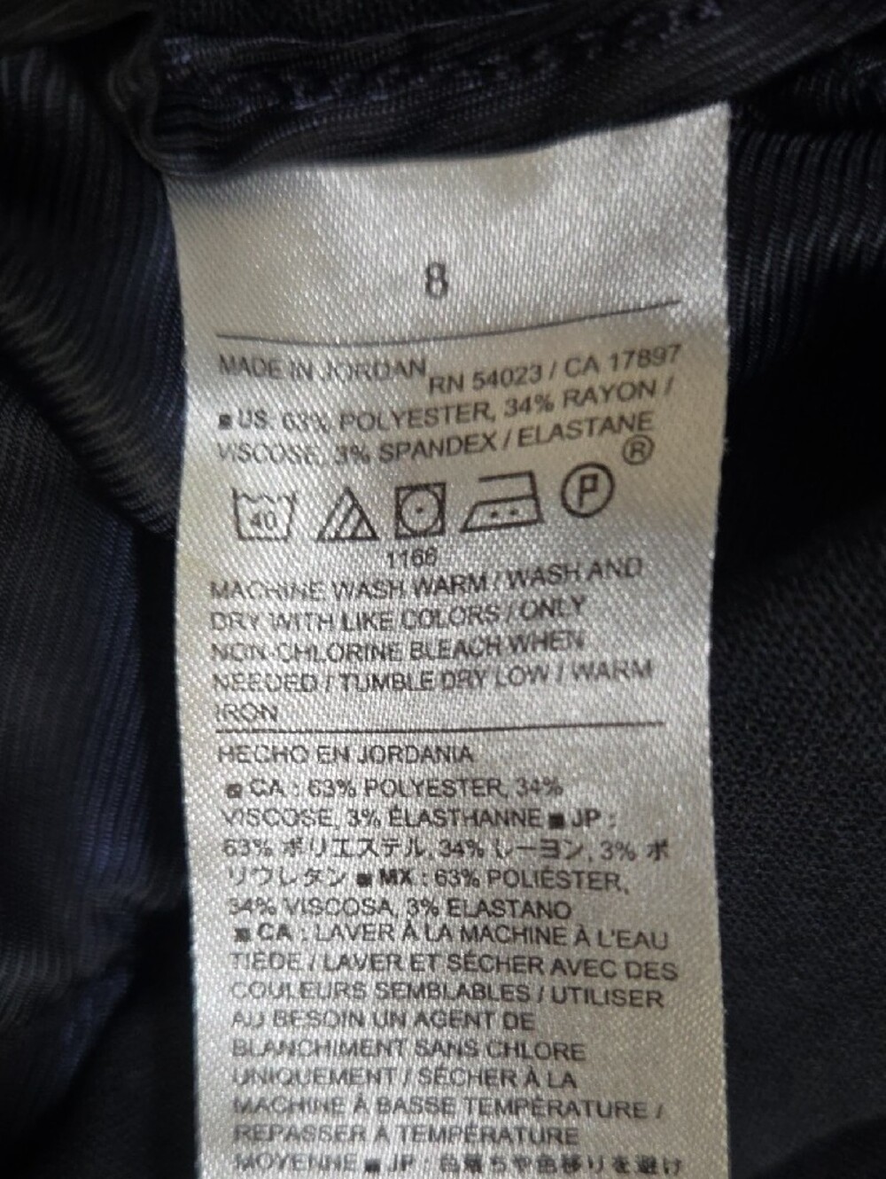 Banana Republic Hayden Navy Wide-Leg Tailored Pants - Picture 8 of 13
